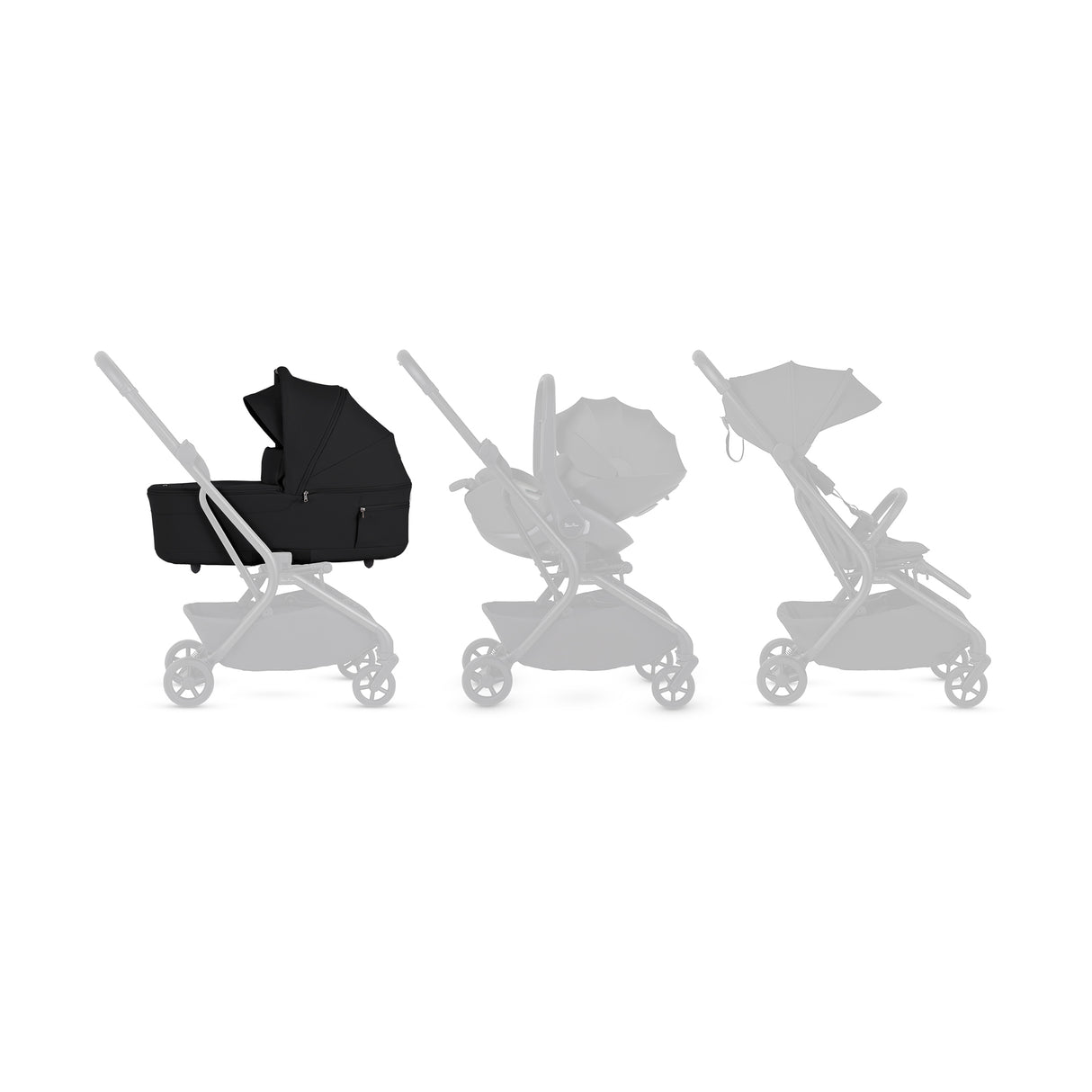 Silver Cross Nia Carrycot - Onyx