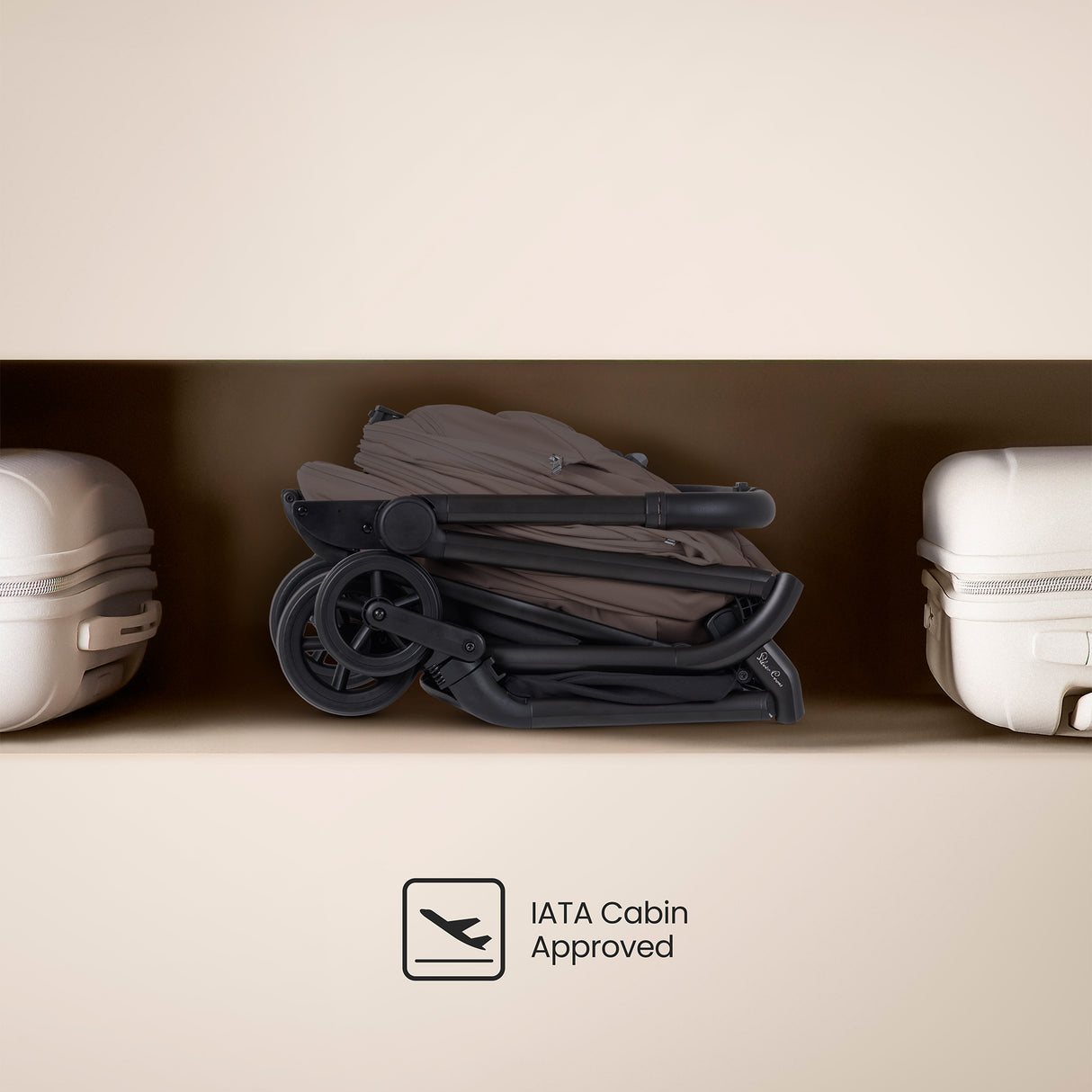 Silver Cross Nia Stroller - Chocolate