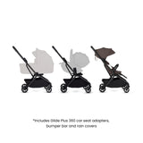 Silver Cross Nia Stroller - Chocolate