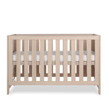 Obaby Nika 2 Piece Nursery Furniture Set with Cot Bed, Under Drawer and Dresser - Aspen