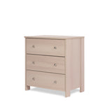 Obaby Nika 2 Piece Nursery Furniture Set with Cot Bed, Under Drawer and Dresser - Aspen