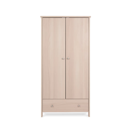 Obaby Nika 3 Piece Nursery Furniture Set with Cotbed, Dresser and Wardrobe - Aspen