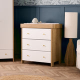 Obaby Nika Dresser/Changing Unit - Oak & White