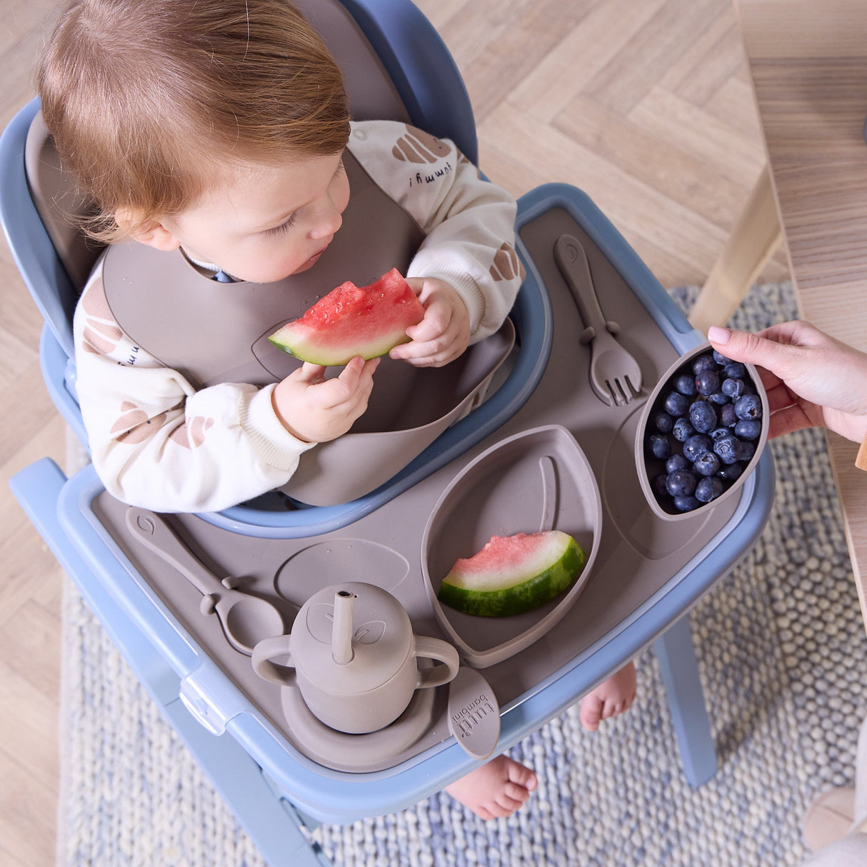 Tutti Bambini Nova Maison Highchair Accessory Pack - Cocoa