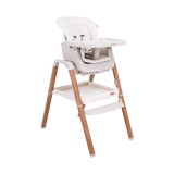 Tutti Bambini Nova Evolutionary 7-in-1 Highchair – Ecru & Scandinavian Walnut