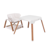 Tutti Bambini Nova Evolutionary 7-in-1 Highchair – Ecru & Scandinavian Walnut