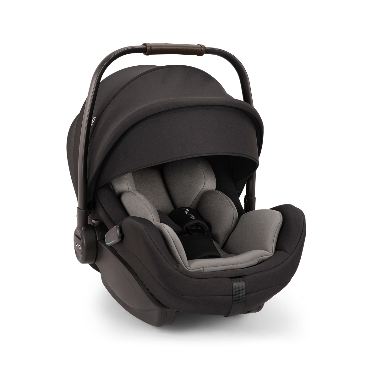 Nuna Mixx Next Travel System with ARRA Flex Car Seat, Curv ISOFIX Base & Stand - Caviar