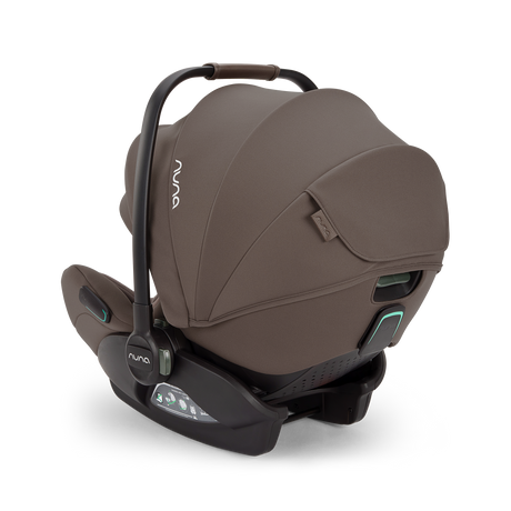 Nuna Mixx Next Travel System with ARRA Flex Car Seat, Curv ISOFIX Base & Stand- Chestnut