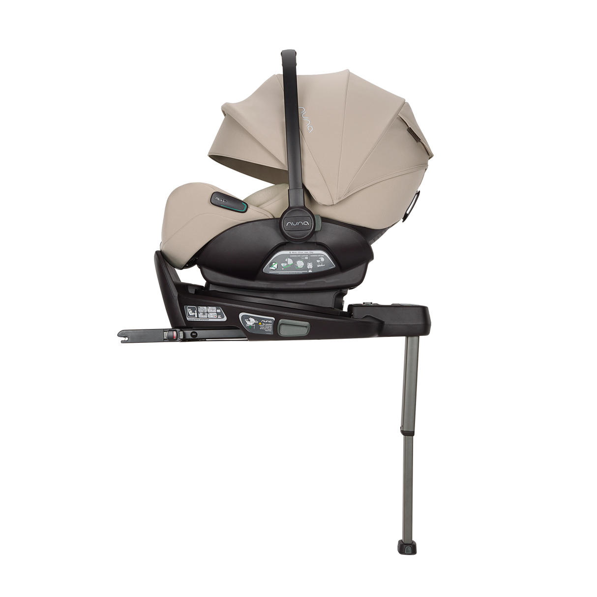 Nuna Mixx Next Travel System with ARRA Flex Car Seat & Curv ISOFIX Base - Chateau