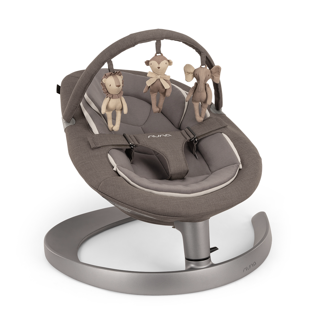 Nuna LEAF Grow Baby Swing & Toy Bar – Granite