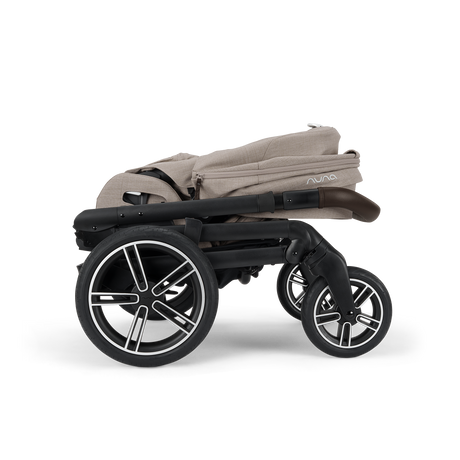 Nuna Mixx Next Travel System with ARRA Flex Car Seat, Curv ISOFIX Base & Stand - Chateau