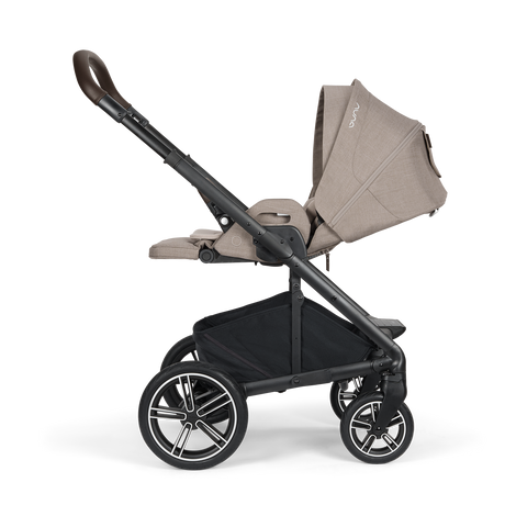 Nuna Mixx Next Travel System with ARRA Flex Car Seat, Curv ISOFIX Base & Stand - Chateau