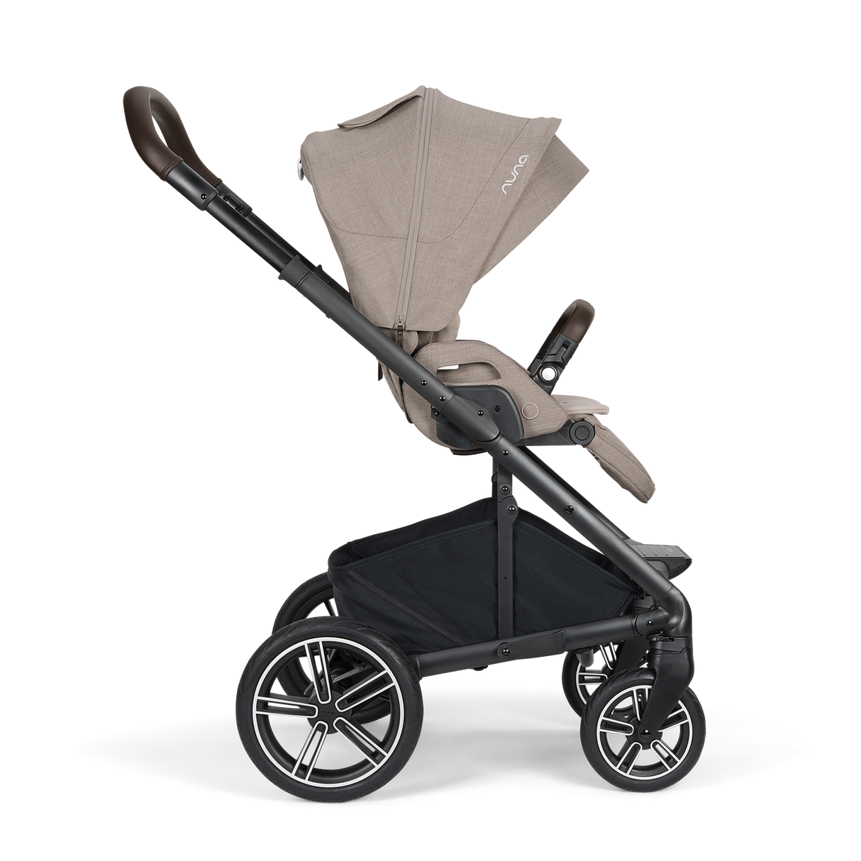 Nuna Mixx Next Travel System with ARRA Flex Car Seat & Curv ISOFIX Base - Chateau