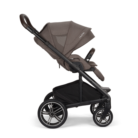 Nuna Mixx Next Travel System with ARRA Flex Car Seat, Curv ISOFIX Base & Stand- Chestnut