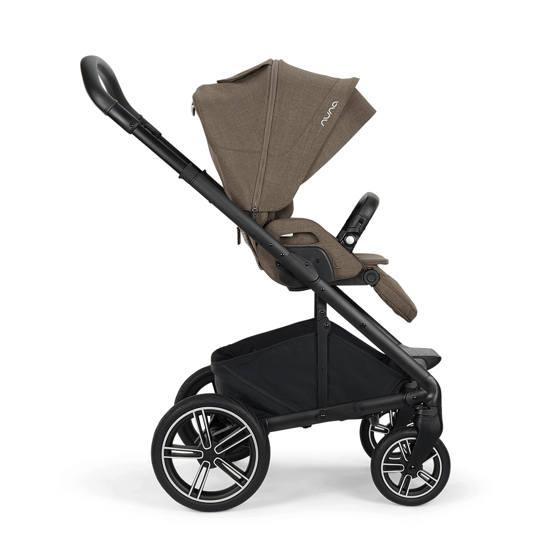 Nuna Mixx Next Travel System with ARRA Flex Car Seat, Curv ISOFIX Base & Stand - Pistachio