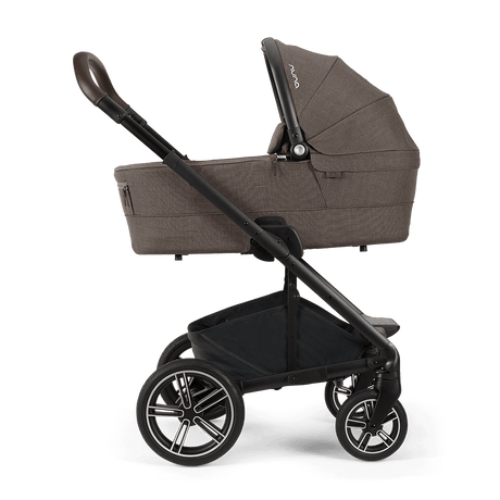 Nuna Mixx Next Travel System with ARRA Flex Car Seat, Curv ISOFIX Base & Stand- Chestnut