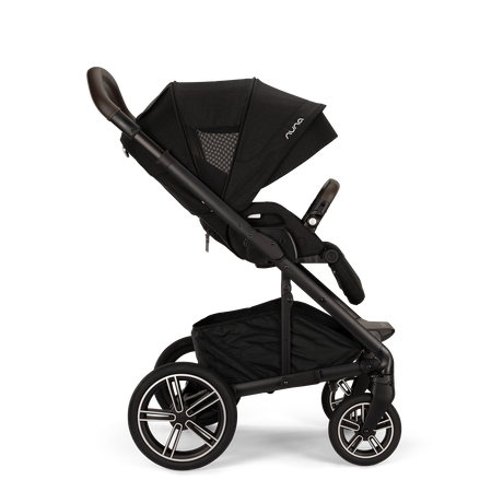 Nuna Mixx Next Travel System with ARRA Flex Car Seat, Curv ISOFIX Base & Stand - Caviar