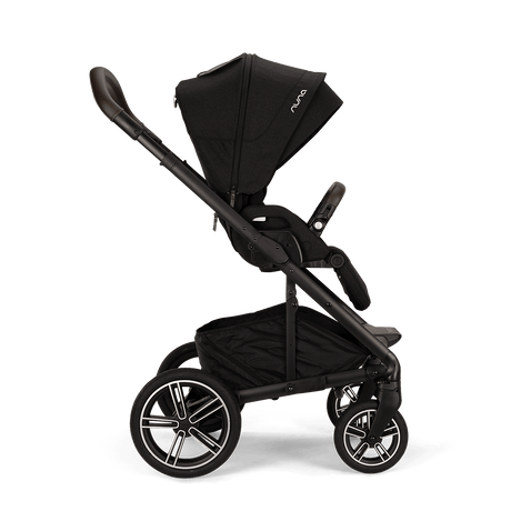 Nuna Mixx Next Travel System with ARRA Flex Car Seat, Curv ISOFIX Base & Stand - Caviar
