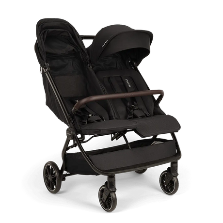 Nuna TRVL DUBL Side-by-Side Stroller – Caviar