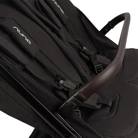 Nuna TRVL DUBL Side-by-Side Stroller – Caviar