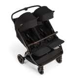 Nuna TRVL DUBL Side-by-Side Stroller – Caviar