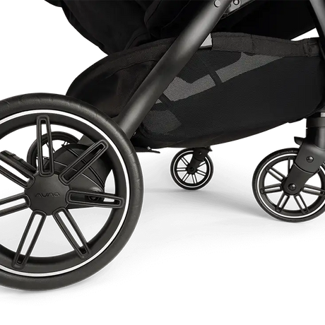 Nuna TRVL DUBL Side-by-Side Stroller – Caviar