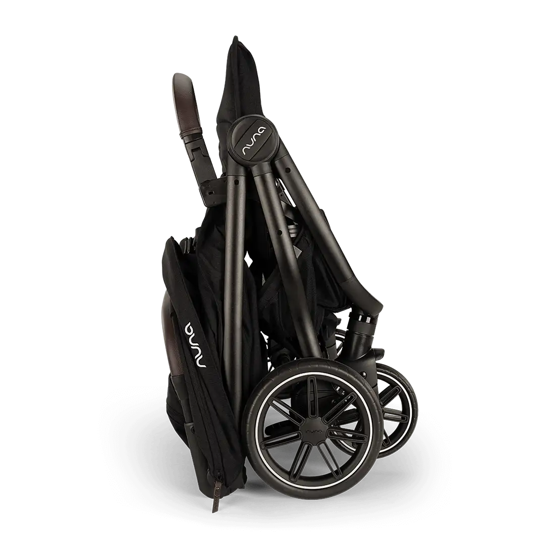 Nuna TRVL DUBL Side-by-Side Stroller – Caviar