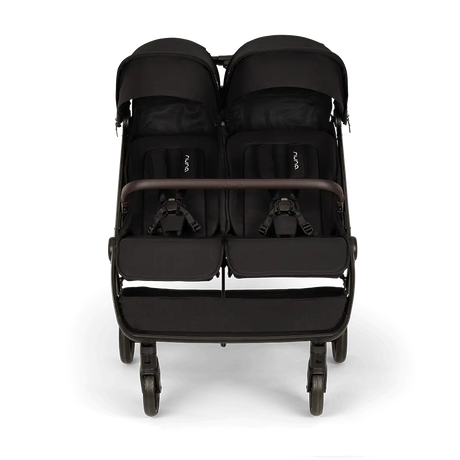 Nuna TRVL DUBL Side-by-Side Stroller – Caviar