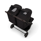 Nuna TRVL DUBL Side-by-Side Stroller – Caviar