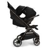 Nuna TRVL DUBL Side-by-Side Stroller – Caviar