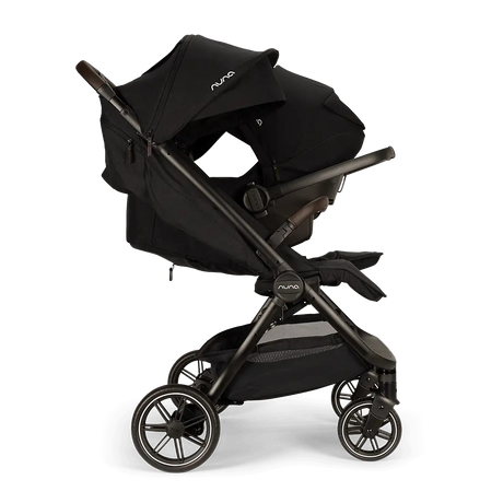 Nuna TRVL DUBL Side-by-Side Stroller – Caviar