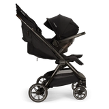 Nuna TRVL DUBL Side-by-Side Stroller – Caviar