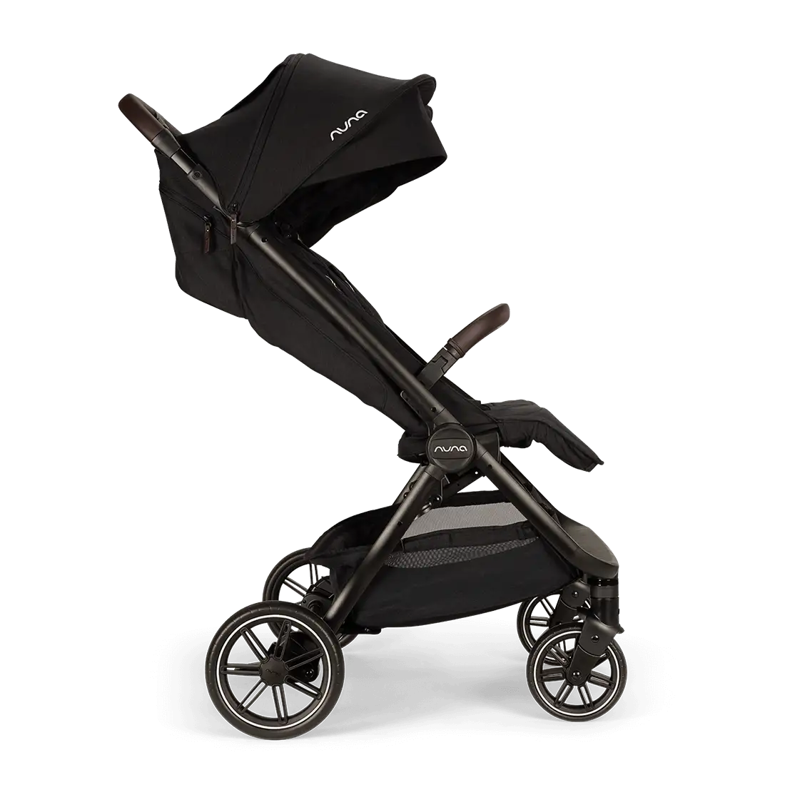 Nuna TRVL DUBL Side-by-Side Stroller – Caviar