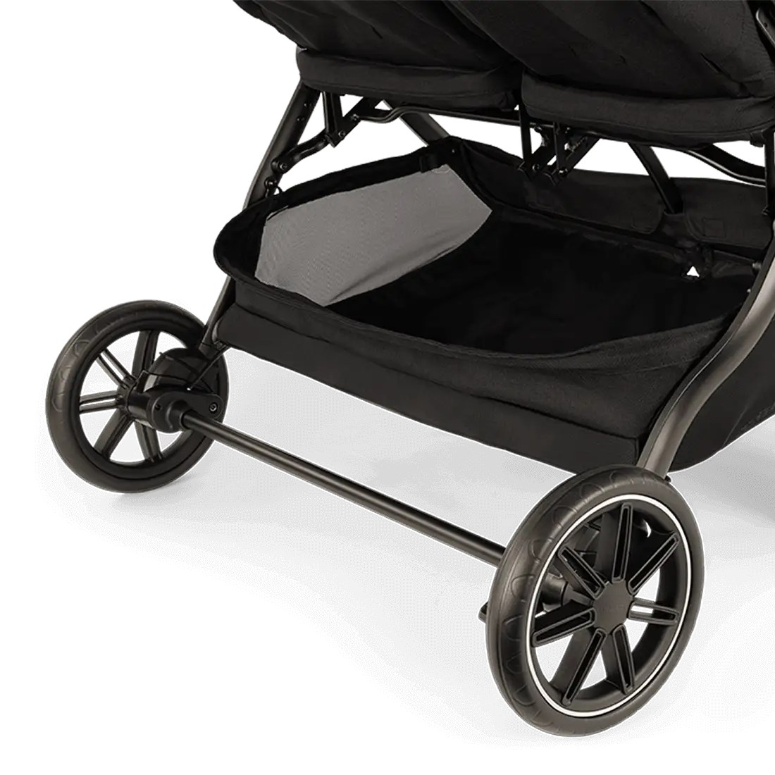 Nuna TRVL DUBL Side-by-Side Stroller – Caviar