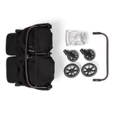 Nuna TRVL DUBL Side-by-Side Stroller – Caviar