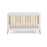 Obaby Maya Cot Bed - White with Natural