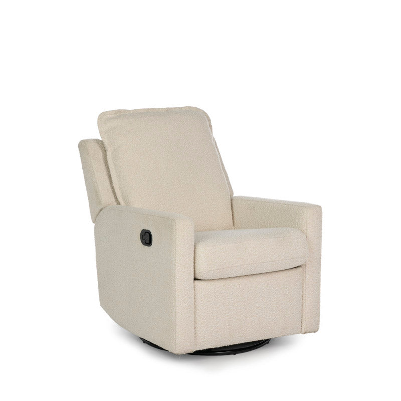Obaby Denver Swivel Recliner Glider Nursing Chair - Bouclé