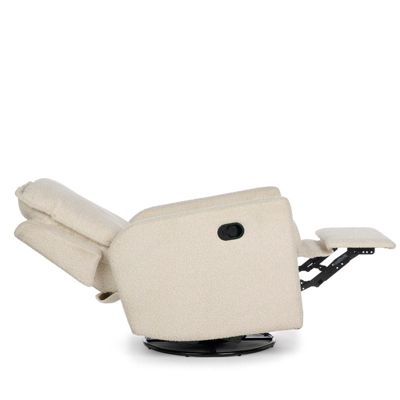 Obaby Denver Swivel Recliner Glider Nursing Chair - Bouclé