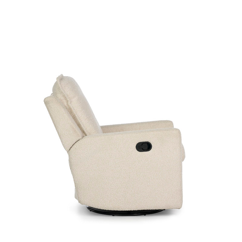 Obaby Denver Swivel Recliner Glider Nursing Chair - Bouclé