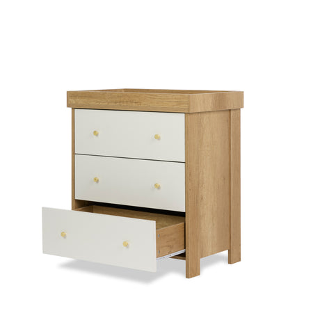 Obaby Nika Dresser/Changing Unit - Oak & White