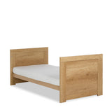 Obaby Nika 2 Piece Furniture Set with Cotbed and Dresser/Changing Unit - Oak & White