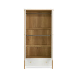 Obaby Nika Double Wardrobe - Oak & White