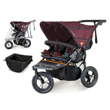 Out n About Nipper V5 Double Pushchair - Brambleberry Red