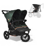 Out n About Nipper V6 Double Pushchair - Sycamore Green