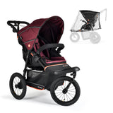 Out n About Nipper V6 Plus Single Pushchair - Brambleberry Red