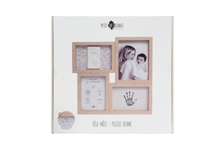 Petit Artichaut Puzzle Picture Frame Keepsake - Ivy Grey