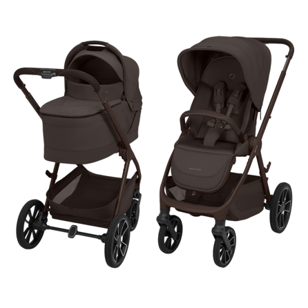 Maxi-Cosi Oxford+ 2026 Essential Bundle with Carrycot - Espresso Brown
