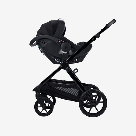 BabaBing 16 Piece Raffi Travel & Home Bundle with Spin Car Seat & ISOFIX Base - Satin Black