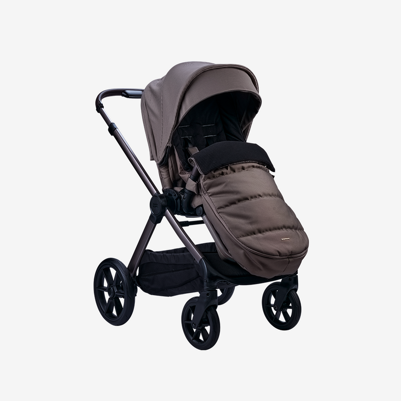 BabaBing 18 Piece Raffi Travel, Home & Feeding Bundle with Spin Car Seat & ISOFIX Base - Mink