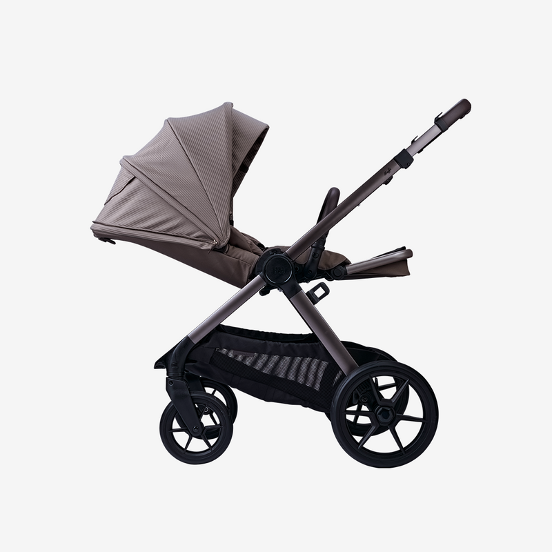 BabaBing 18 Piece Raffi Travel, Home & Feeding Bundle with Spin Car Seat & ISOFIX Base - Mink